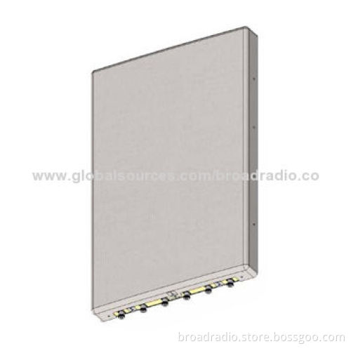 824-960MHz Dual-slant Tri-beam 19dBi Base Station Panel Antenna, 50-110mm Pole Diameter